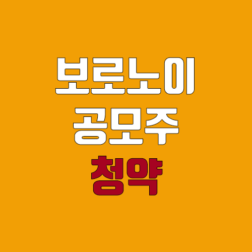 보로노이 공모주 청약 (장외가, 공모가, 증거금 / 유통 물량, 의무보유확약 / 지분, 균등, 비례)