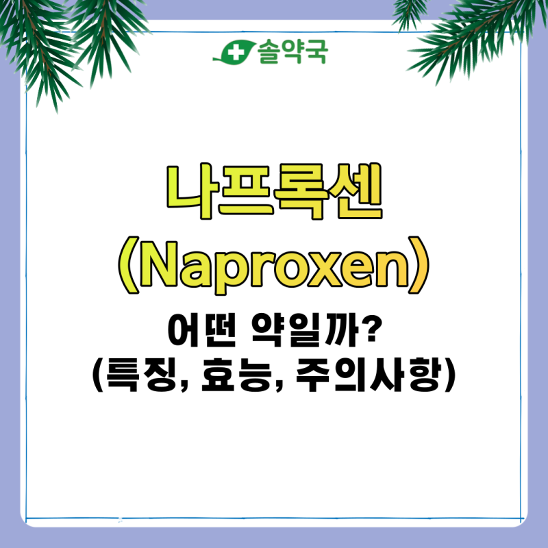 나프록센은 어떤약인가? (특징, 효능, 부작용 정리) : 네이버 블로그