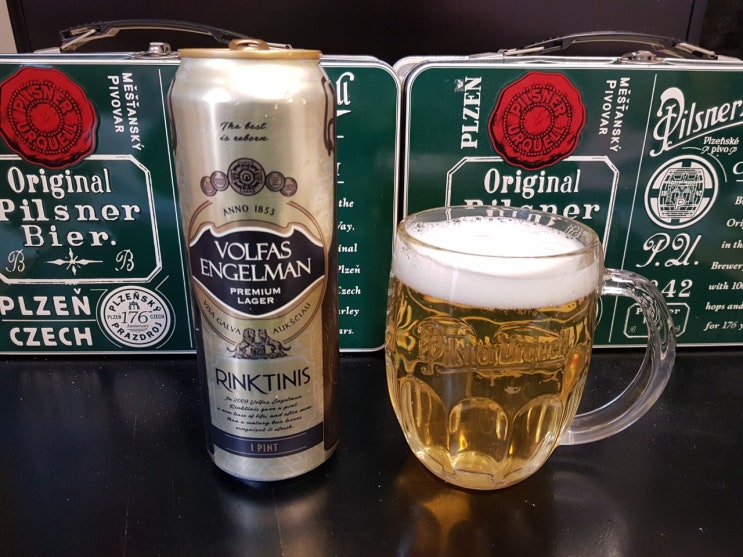 리투아니아 대표 맥주 볼파스 엔젤맨