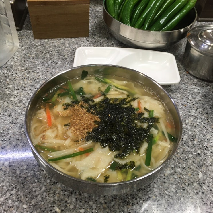  대구 서문시장 칼국수 맛집 국수나라