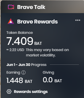  Brave Browser 3달 째...
