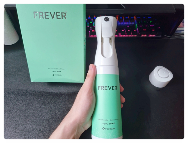  플레버 반자동 스프레이 탈취제 살균소독 완벽해 코로나대비까지