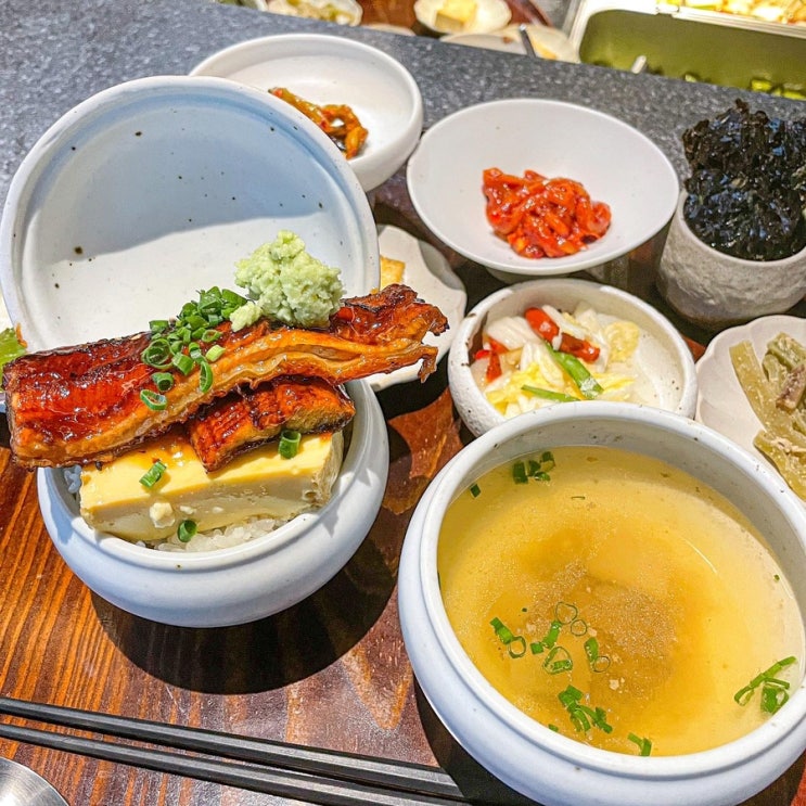  압구정로데오 핫플 맛집 “도슬박” 장어와계란, 항정강정, 떡갈비 반상 내돈내산