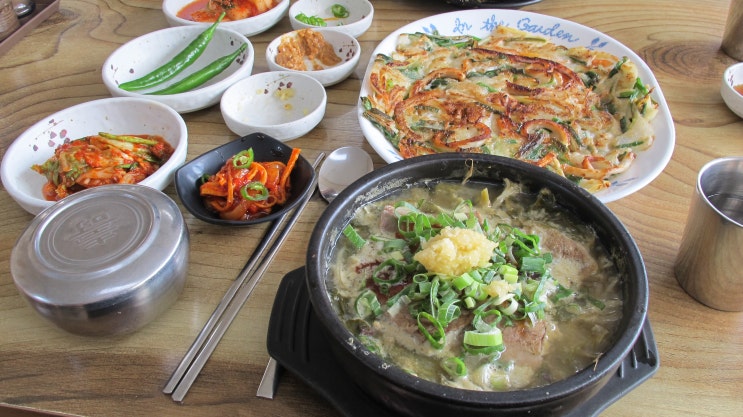  제주 중문시장 오일장 근처 아침 조식 가능한 맛집 제주 중문 해장국 장가네해장국