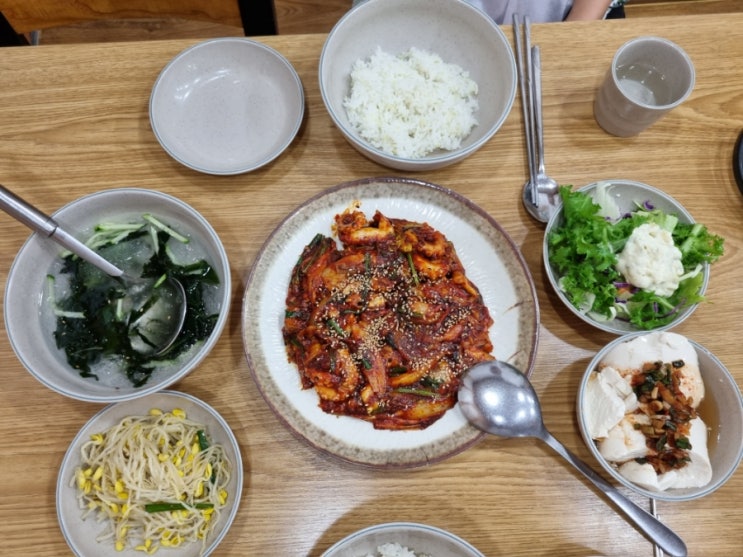 등촌동 낙지 맛집 점심 저녁 식사로 좋은 으뜸착한낙지 회식 식당으로 추천해요