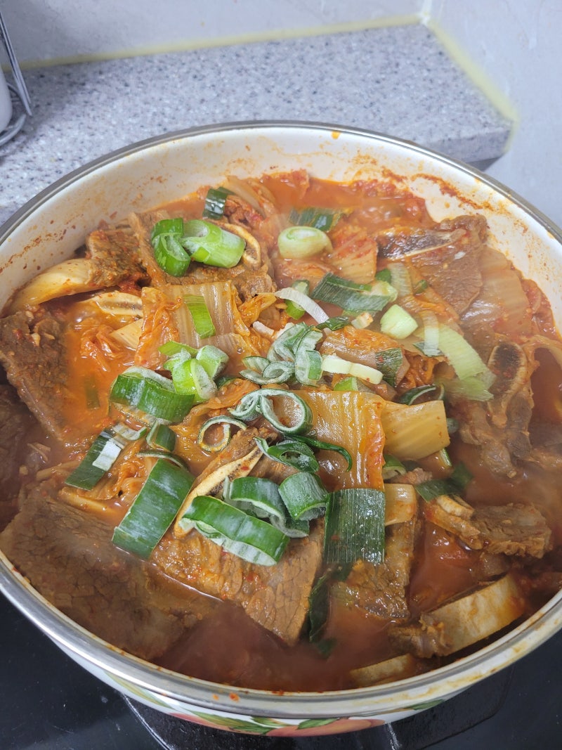 LA갈비 김치찜 내맘대로 레시피 완전성공!