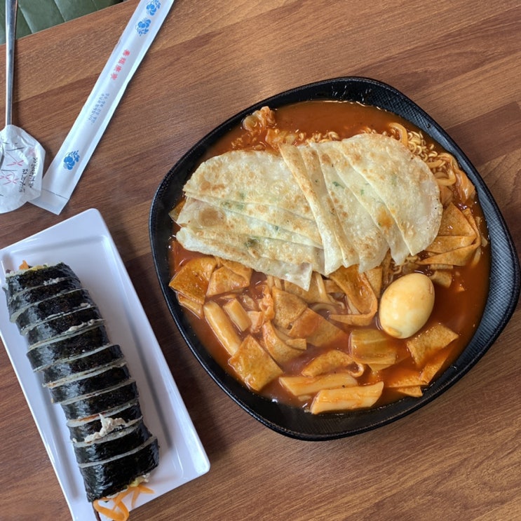 예천 경북도청 분식 맛집 정다믄김밥천국