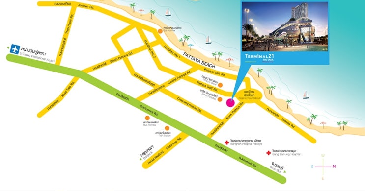  [파타야관광] 파타야 터미널 21(PATTAYA TERMINAL 21)