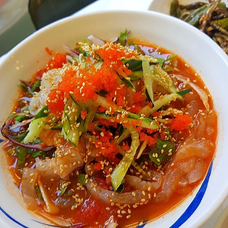  [진도 로컬 맛집] 앗싸해물칼국수물회 대존맛(인생 물회 넘 맛있음)
