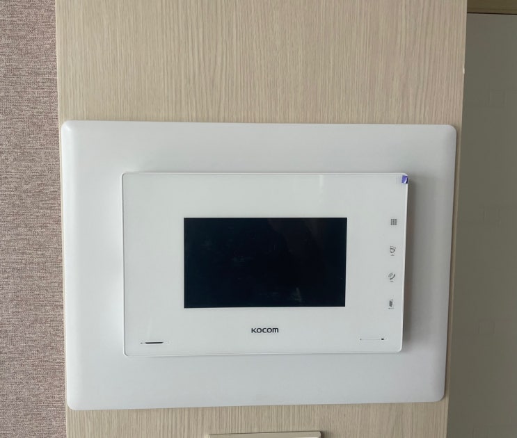  수원 권선구 탑동 가림아파트 코콤 비디오폰 K6B VP-U701 설치 후기