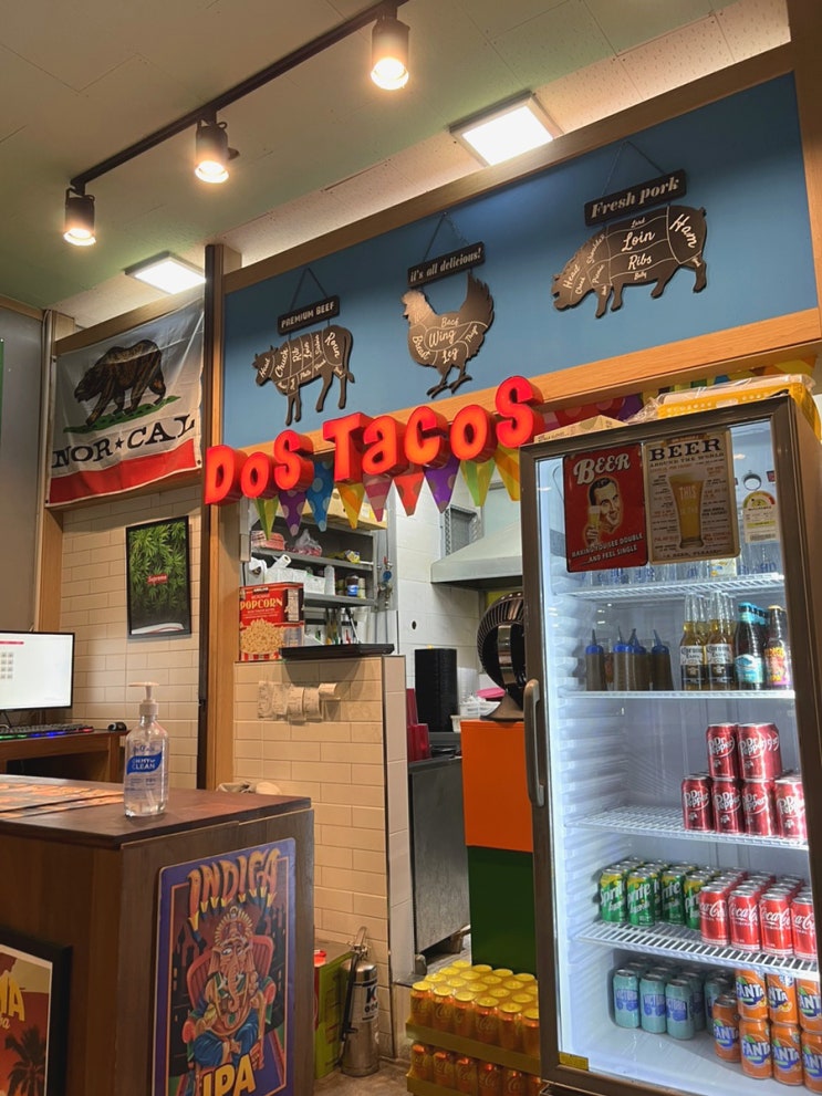  분당 정자동 도스타코스(Dos Tacos) - 멕시칸 그릴 타코, 브리또, 치미창가, 께사디야 맛집