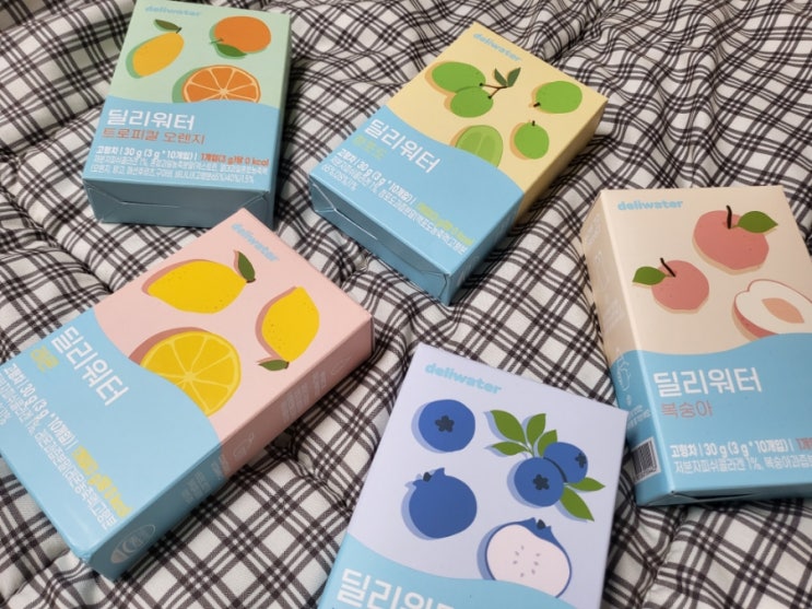 딜리워터 _ 맛없는 콤부차 다이어트 말고 제로칼로리 비타민워터로 갈아탐