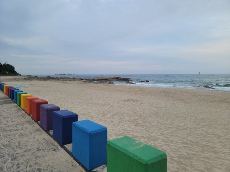  1박 2일 여행 강원도 고성 숙소 해변 끝내주는 오션뷰 페블비치