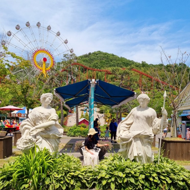 경남 김해 가야랜드 아이와 가볼만한곳 하늘자전거 동물원 있는 추억의 놀이공원