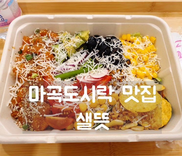  마곡도시락 맛집 [샐뜻] 신선하고 건강한 도시락 :)