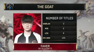  [E스포츠, LOL] 주관적으로 매겨본 LOL E스포츠 역사상 가장 위대한 선수 TOP 10 순위(역체롤, GOAT)