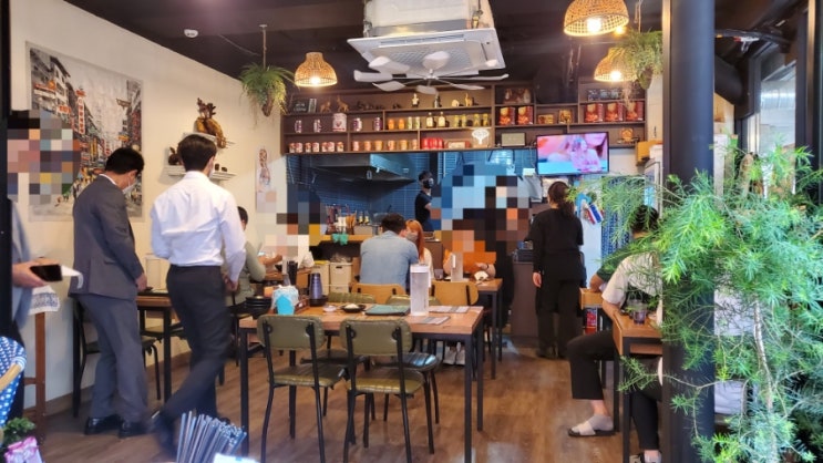  논현역맛집 반피차이 똠얌쌀국수 후기 영동시장맛집