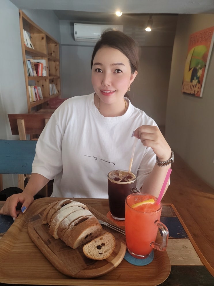  기분좋던 안산 송호길카페 행복커피