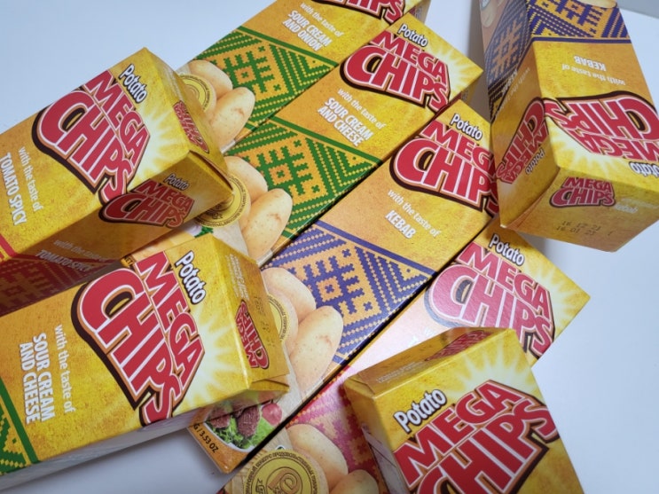  메가칩스 / 맥주안주추천 인별에서 핫한 그 벨라루스 수입과자 신개념 포테이토칩