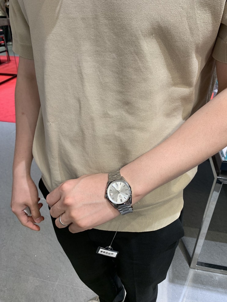  예물시계 미션 클리어! 오메가 '아쿠아테라'