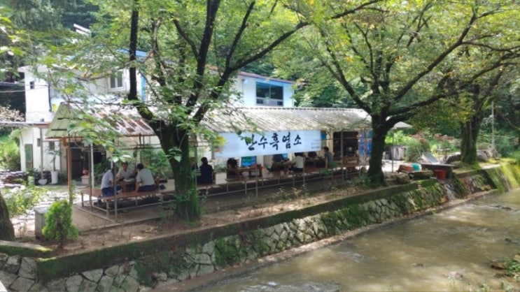  자연경관 뷰 맛집, 거창 만수흑염소 흑염소탕