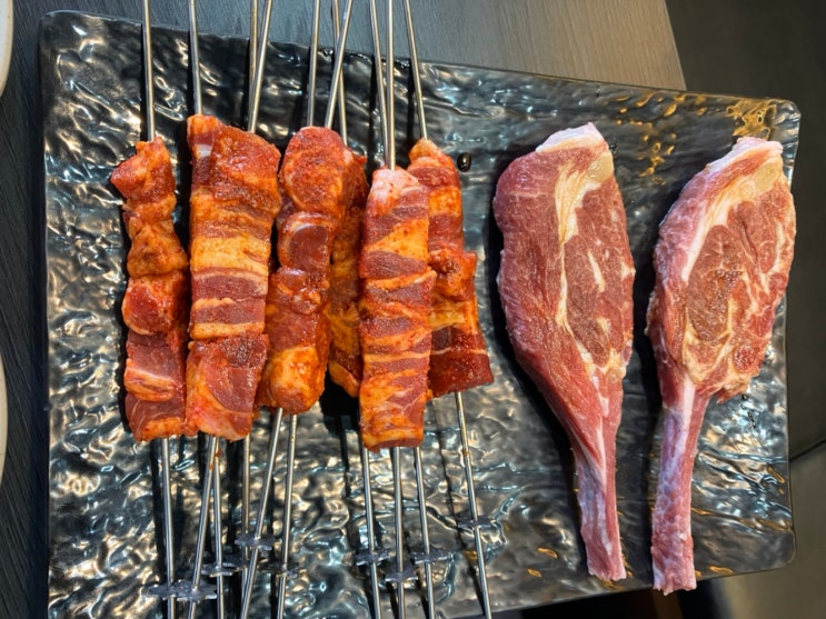  건대 양꼬치 대흥양다리바베큐 건대점 양갈비 맛집