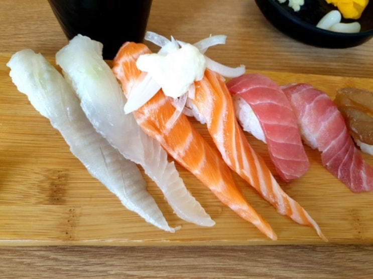  화정초밥맛집 도리스시 역대급 사시미 길이 실화?!