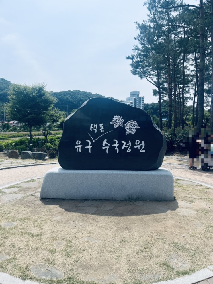  유구 색동수국정원