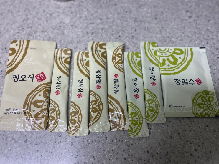  한방 해독 디톡스 청오식 10일 내돈내산 찐 리뷰 후기