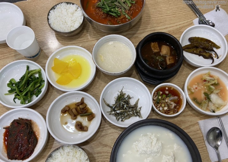  강릉 동화가든 짬뽕순두부 원조 맛집 웨이팅 순두부젤라또