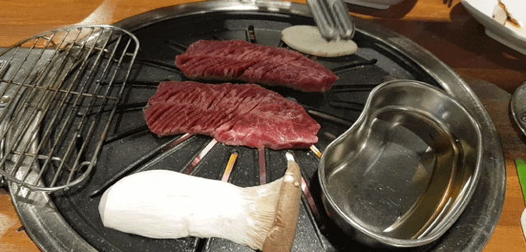  일산라페스타) 모임하기 좋은 고기 맛집 '한마음 정육식당' - 소고기 냠냠