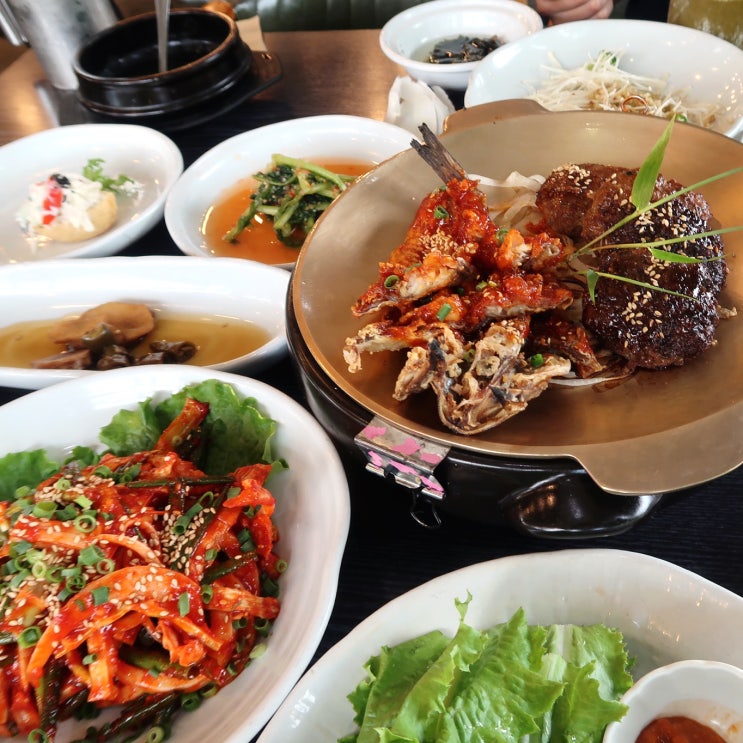  담양 죽녹원 맛집 대사랑 떡갈비, 대통밥 한상차림