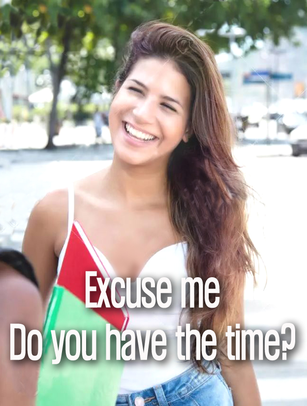  Do you have the time? … 시간 있냐고?