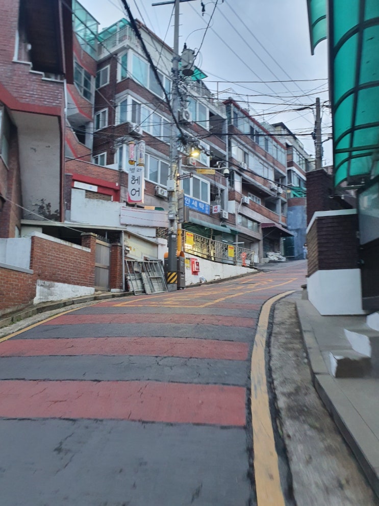  촉촉한 저녁 산책길~