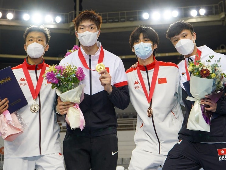 한국 펜싱 2022 서울 <b>아시아선수권</b>대회 종합<b>우승</b>!!!