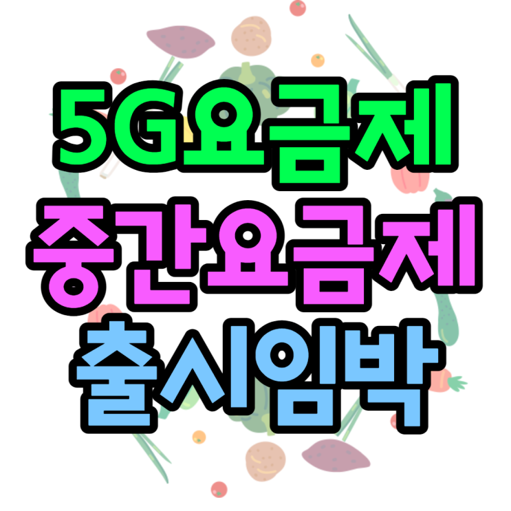5G요금제 가격 이대로 괜찮을까 중간요금제 출시일은 5G요금제 가격 이대로 괜찮을까 중간요금제 출시일은