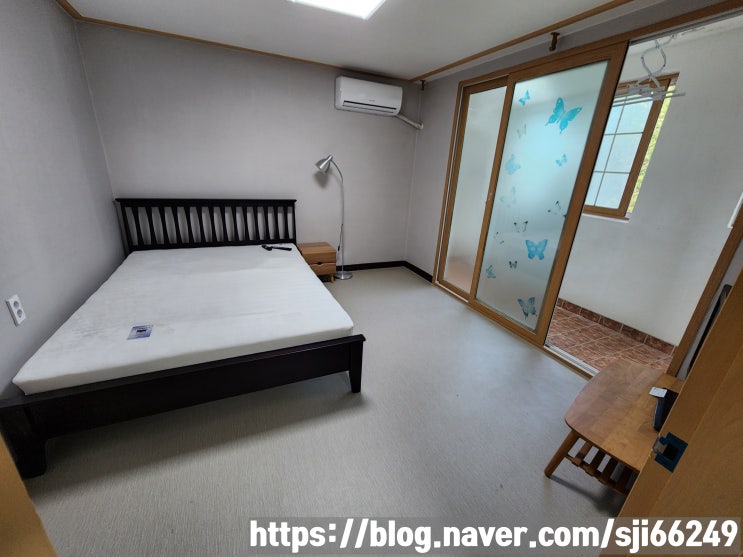  파주 탄현면 법흥리 투룸 월세 500/50만 침대 책상 완비된 풀옵션 거실 넓은 깔끔한 넓은 투룸, 통일동산 파주영어마을 헤이리 투룸 임대