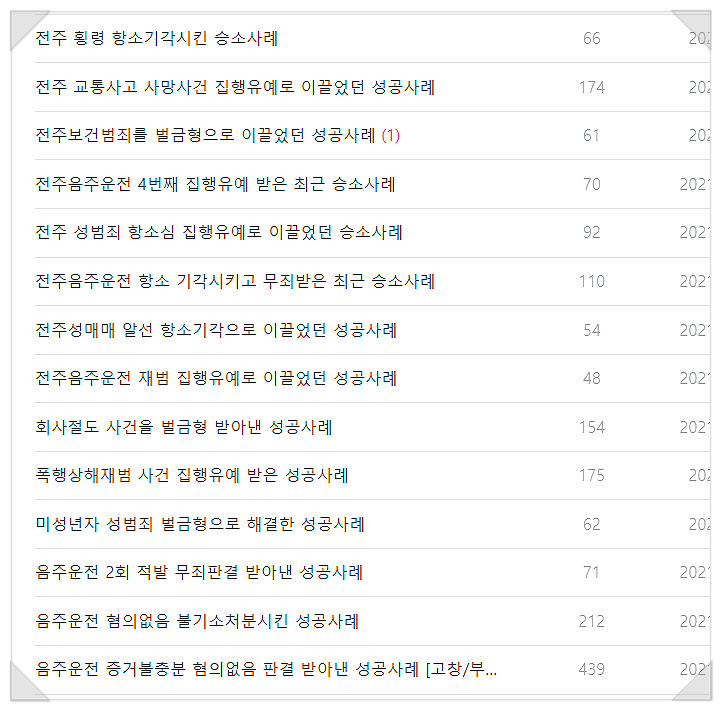 전주형사변호사? 선임해도 실형 면치 못하는 이유 1가지