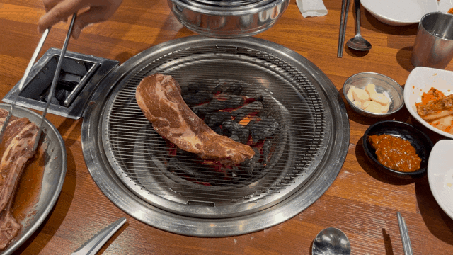  길동역 맛집 고고정, 입에서 살살 녹았던 양념돼지갈비 후기