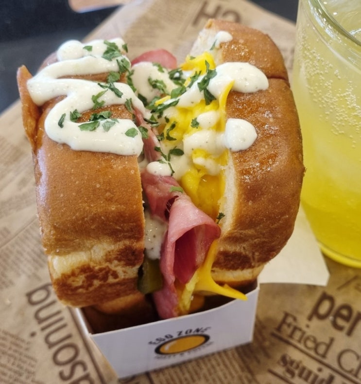  에그존&샌드베이 울산무거점 - 울산 남구 무거동 토스트 맛집 (정말 배고픈데, 밥먹을 시간도 아깝다?)