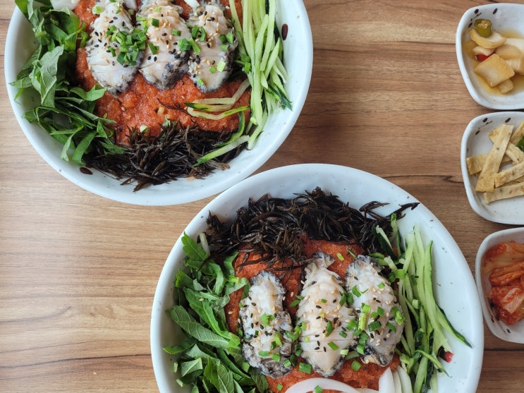  제주 성산 맛집 성산을본갈치에서 성산뷰보면서 전복물회먹기