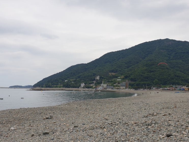  만성리검은모래해변 여수 해수욕장