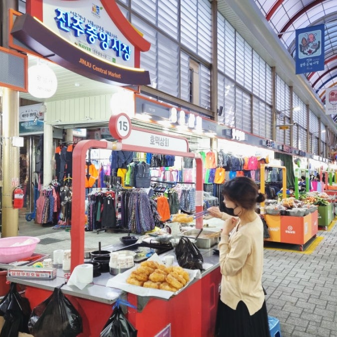  경남 진주여행 중앙시장 간식투어 뉴라온스테이 호텔 숙소까지 드라이브코스