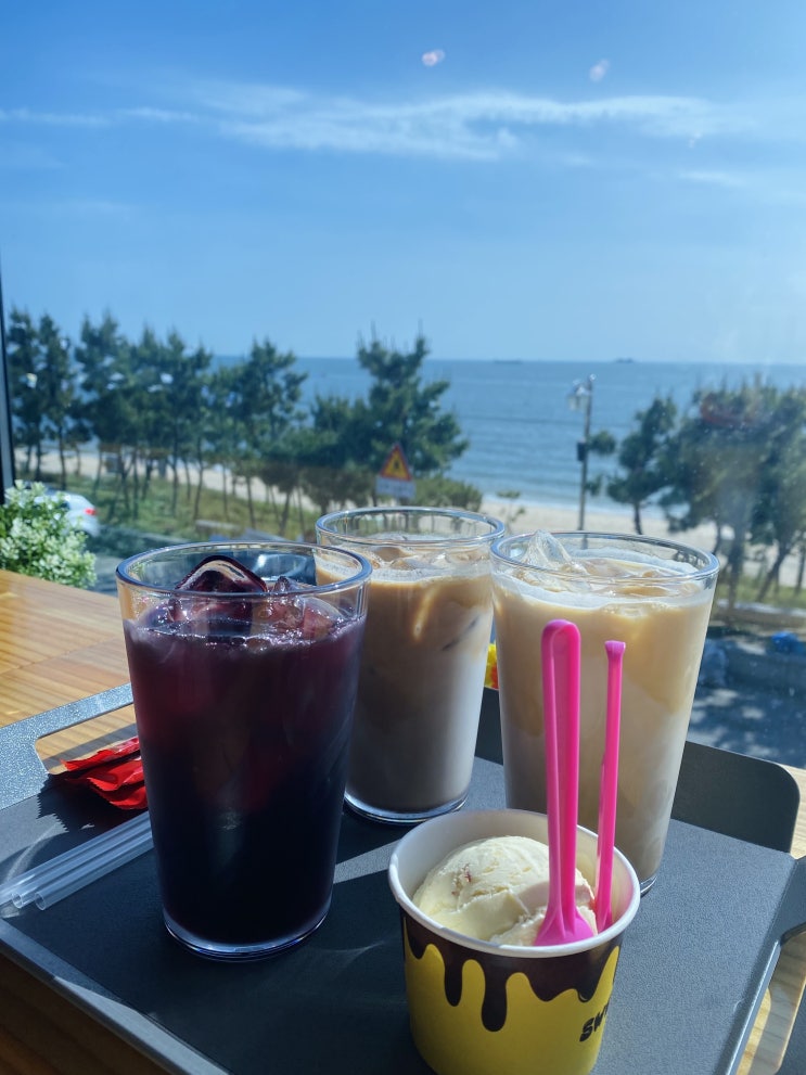  [대천카페] 3.대천해수욕장 오션뷰 좋은 카페 _ 신선한 아틀리에, 수제아이스크림 맛집으로 추천