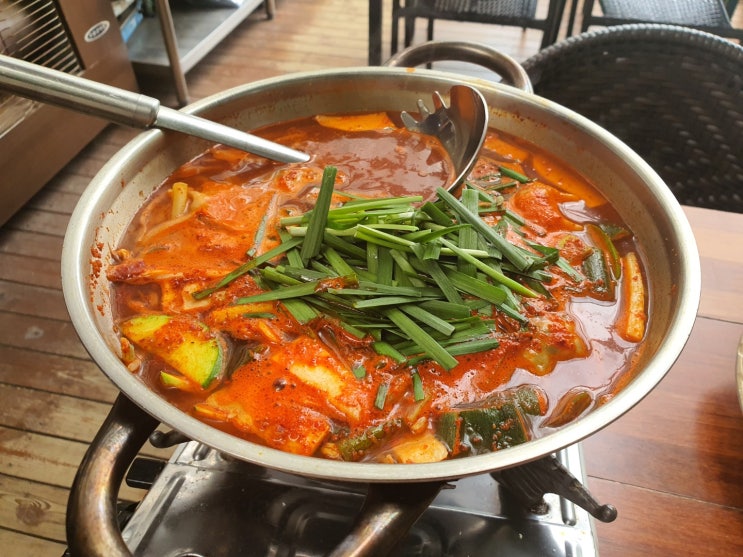  고기리 만두전골 맛집 화수분, 일품 군만두! (+고기리 카페)