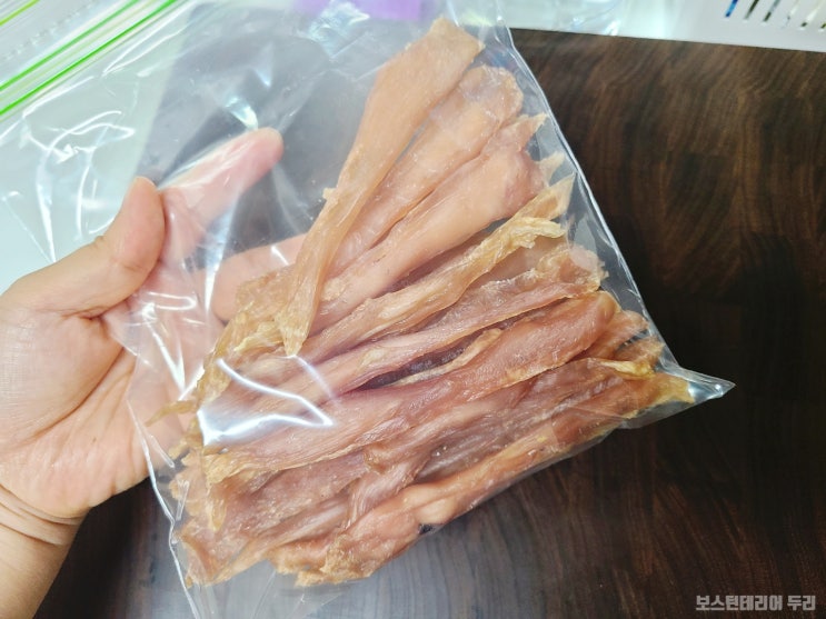  닭 가슴살 수제 육포를 만들어봅시다