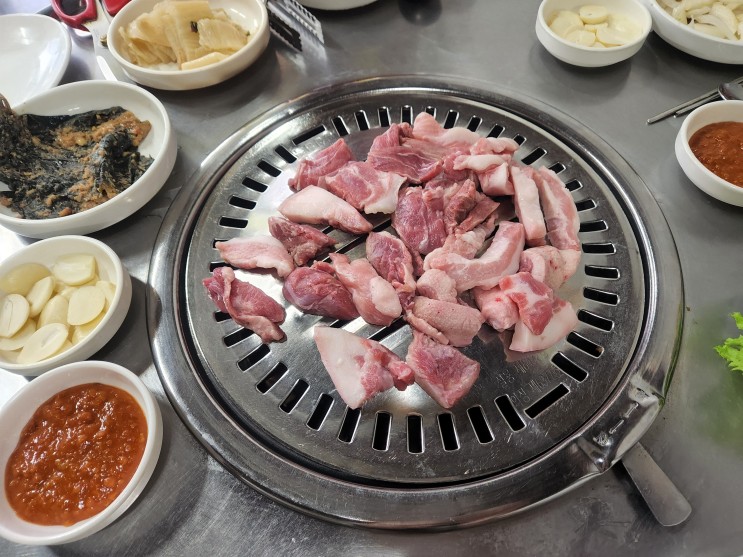대전 지족동 마시기통차 : 뒷고기가 맛있는 고기집
