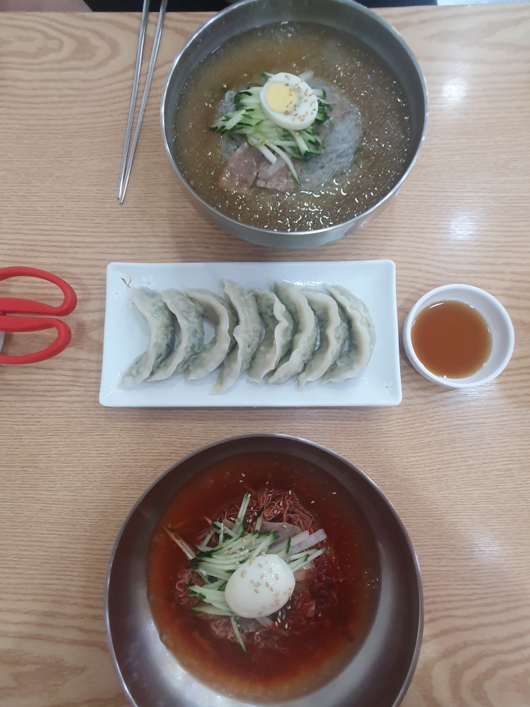  깔끔하고 맛있는 냉면집, 양산덕계맛집 평산면옥