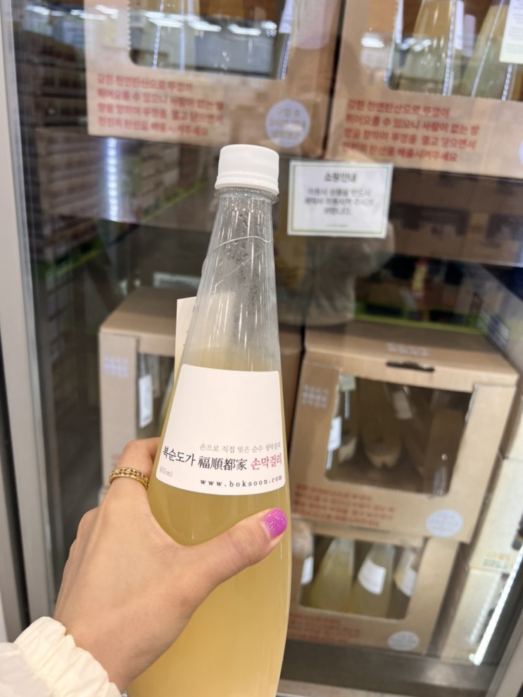  막걸리계의 샴페인 복순도가 손막걸리