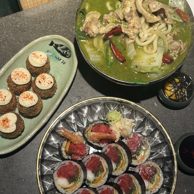 제주 시청 맛집 술집 이자카야 삼합소 후토마키+하이볼 조합은 항상 옳죠 제주 시청 맛집 술집 이자카야 삼합소 후토마키+하이볼 조합은 항상 옳죠